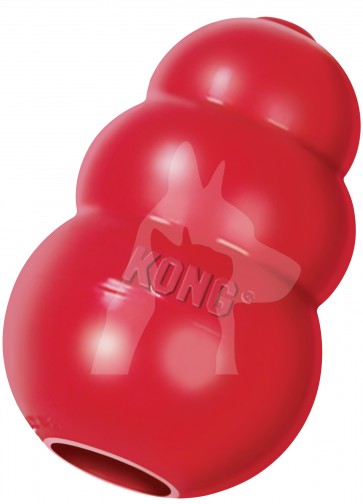 KONG Classic 紅葫蘆漏食狗玩具