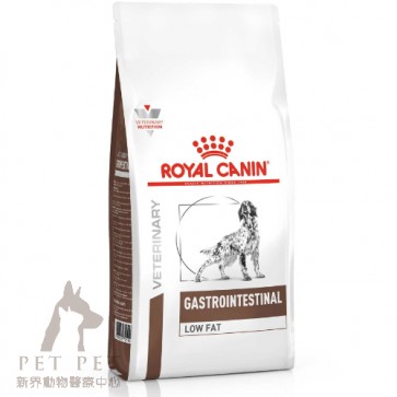 12kg Royal Canin Vet DOG GastroIntestina LOW FAT - LF22