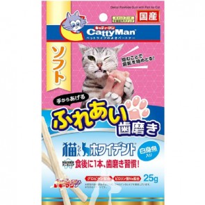 (82015) 25g CattyMan 貓用白身魚軟潔齒棒