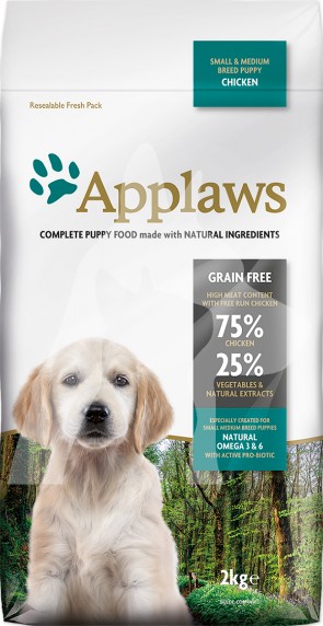(DD4520CP) 2kg Applaws Puppy - Chicken 無穀物雞肉配方幼犬乾糧