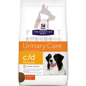(10111) 8.5lbs Hill's Prescription Diet - c/d Multicare (Urinary Care ) Canine Dry Food