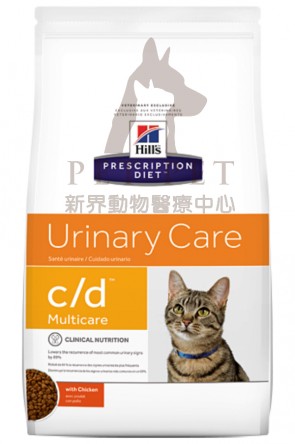 (10369HG) 1.5kg Hill's Prescription Diet - c/d Multicare (Urinary Care ) Feline Dry Food 