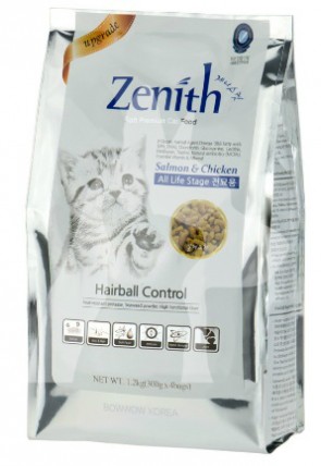 1.2kg Zenith 化毛配方半濕糧 (全貓適用)