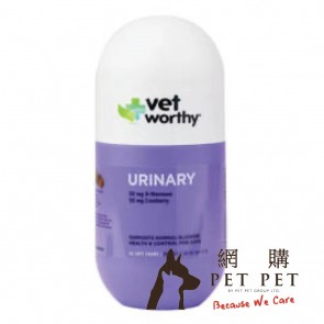 (0033) 45ct Vet Worthy Cat Urinary Soft Chew Aid (貓用)泌尿保健肉粒
