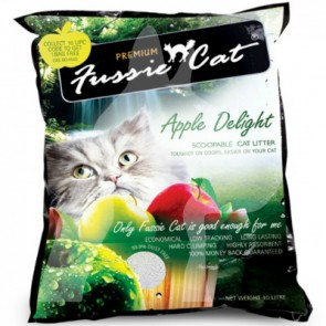 (FCLA2) 10L Fussie Cat 蘋果味礦物砂	
