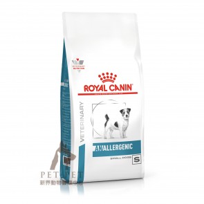1.5kg Royal Canin Vet DOG ANALLERGENIC (small dog) - ANS18