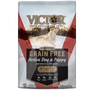 (2473) 30lb Victor GF Active 無穀物全犬期健康乾糧   