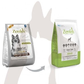 1.2kg Zenith 無穀物減肥及老年犬配方半濕糧